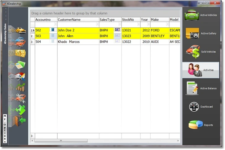 car dealership software