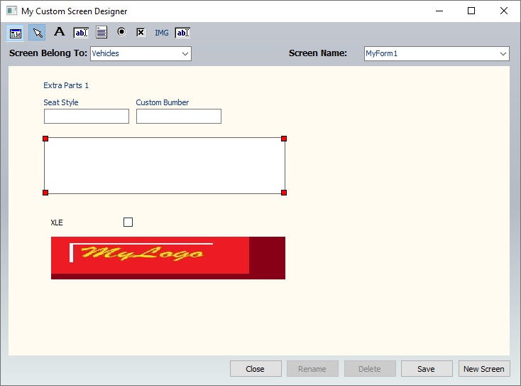 auto dealer dealer screen designer software